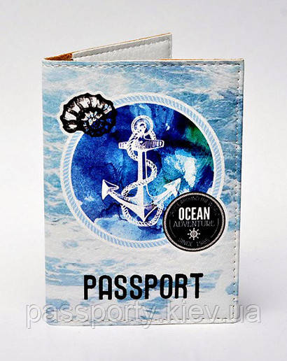 Креативна обкладинка на паспорт "Якір"