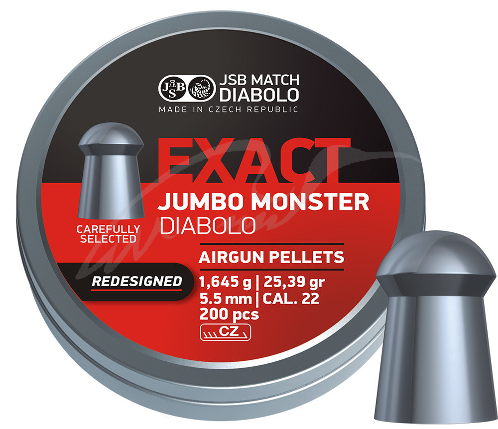 Кулі для пневматики JSB Monster Redesigned 5,52 1,645 мм гр (200 шт/уп)