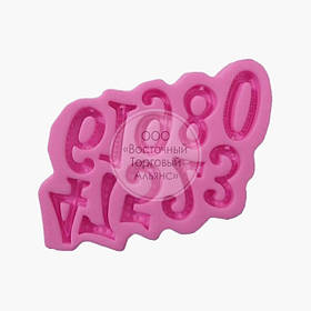 Силіконовий молд — Цифри No1