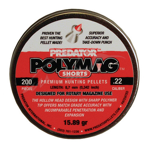 Кулі для пневматики JSB Polymag Shorts, 5,5 мм, 1,03 г, 200 шт / уп