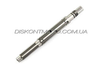 Вал головний коробки КПП мотоблока 178F/186F (6/9Hp) DIGGER