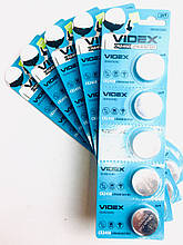 Літієва Батарейка VIDEX CR2450 5pcs BLISTER CARD