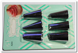 Насадки кондитерські набір 6 шт.