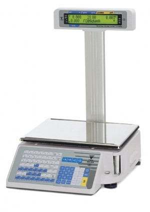 Ваги з принтером етикеток Digi SM 300 P (зі стійкою)