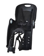 Дитяче велосипедне крісло Велокрісло Чорне