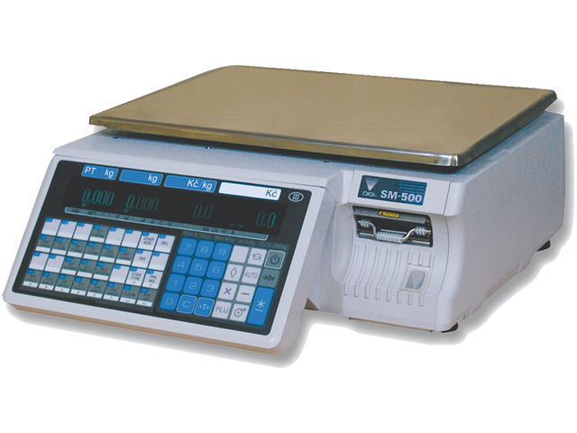 Ваги з друком етикеток Digi SM-500 В (без стійки)