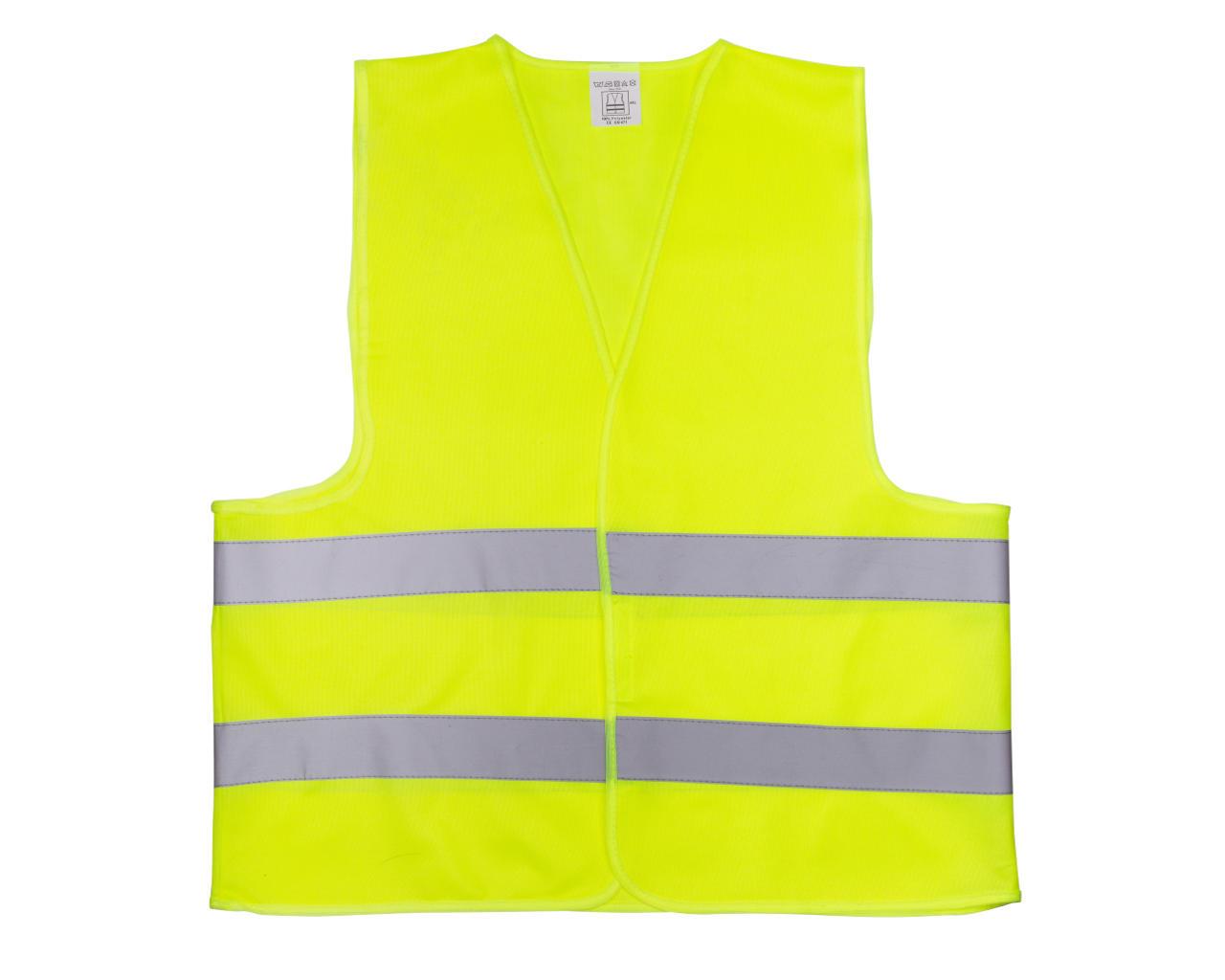 Жилет зі светоотр. стрічкою Китай (колір лимон) склад polyester 100% розмір 4ХL щільність тканини 120г/м2