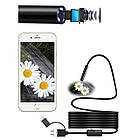 Ендоскоп ALVIVA-масаскоп 5,5 мм довжина 2 м Інспекційна камера Роздільна здатність 960х720 жорсткий кабель, фото 8