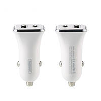 Автомобільний зарядний пристрій Remax RCC-306 2.4 A 1*USB 1*Type-C white