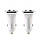USB Car Charger 2.4 A USB/Type-C Remax RCC-306 white, фото 3