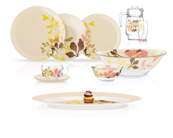 Сервіз столовий LUMINARC SIMPLY COLCHIQUE 46 предметів (N2305)