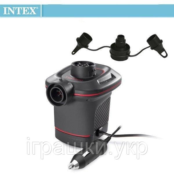 Электрический насос для надувания Intex 66636 от прикуривателя (12 V)