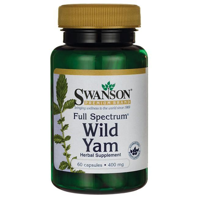 Дикий Ямс полного спектра, Wild Yam, Swanson, 400 мг, 60 капсул - фото 4 - id-p123749418