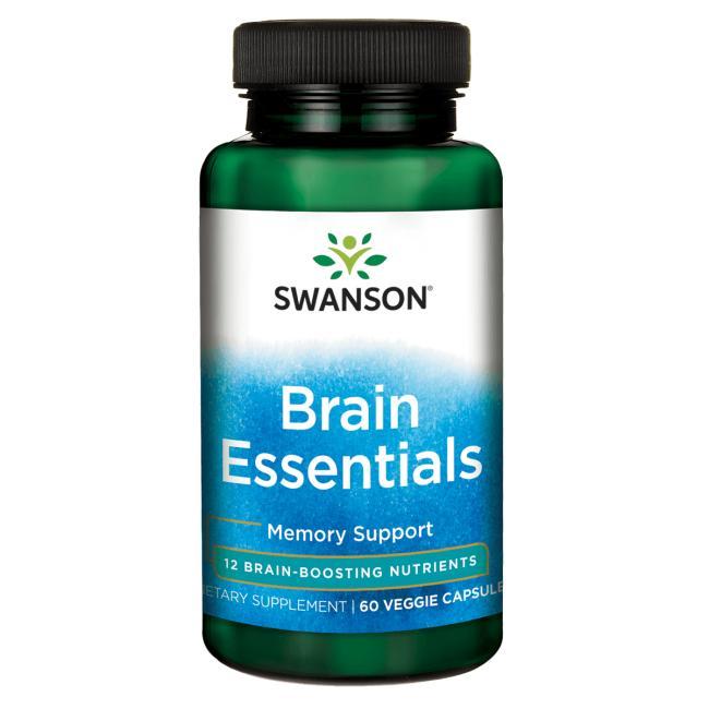 Комплекс для здоров'я мозку, Brain Essentials, Swanson, 60 капсул, фото 1