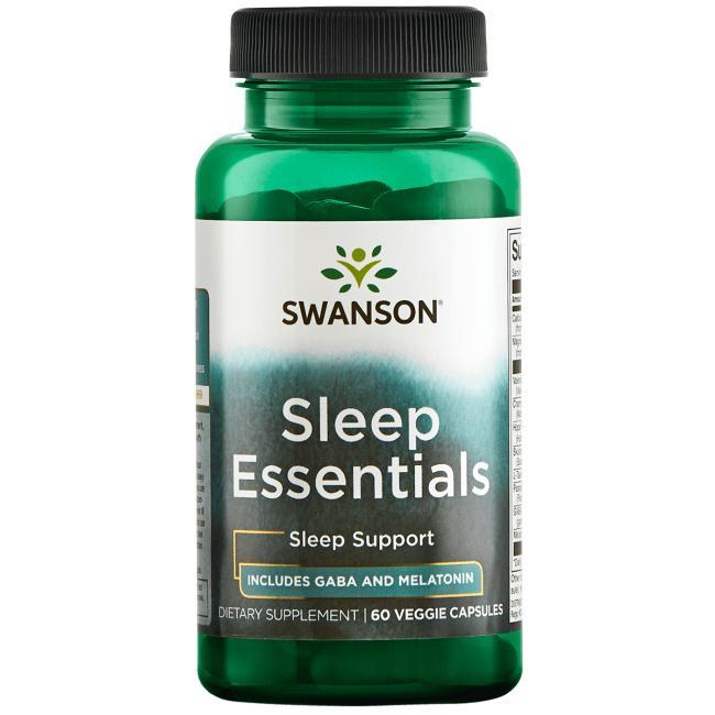 Незамінний комплекс для поліпшення сну, Sleep Essentials, Swanson, 60 капсул