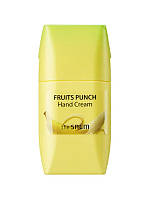 Крем для рук фруктовый пунш Банан The Saem Fruits Punch Hand Cream Banana 50 мл (8806164135938)