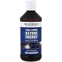 Кокосовое масло, Dr. Mercola, Ketone Energy, 473 мл