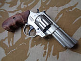 Револьвер флобера PROFI-3" (сатин/дерево), фото 2