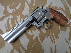 Револьвер флобера PROFI-4.5" (сатин/ дерево)