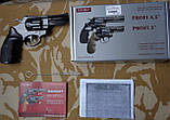 Револьвер флобера PROFI-3" (чорний/пластик), фото 6
