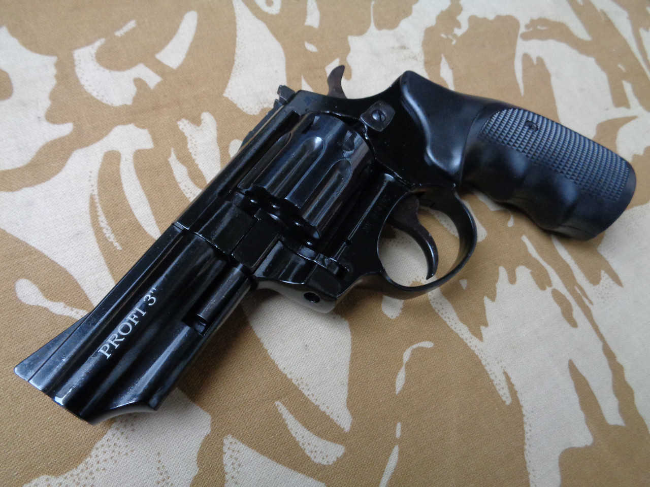 Револьвер флобера PROFI-3" (чорний/пластик)