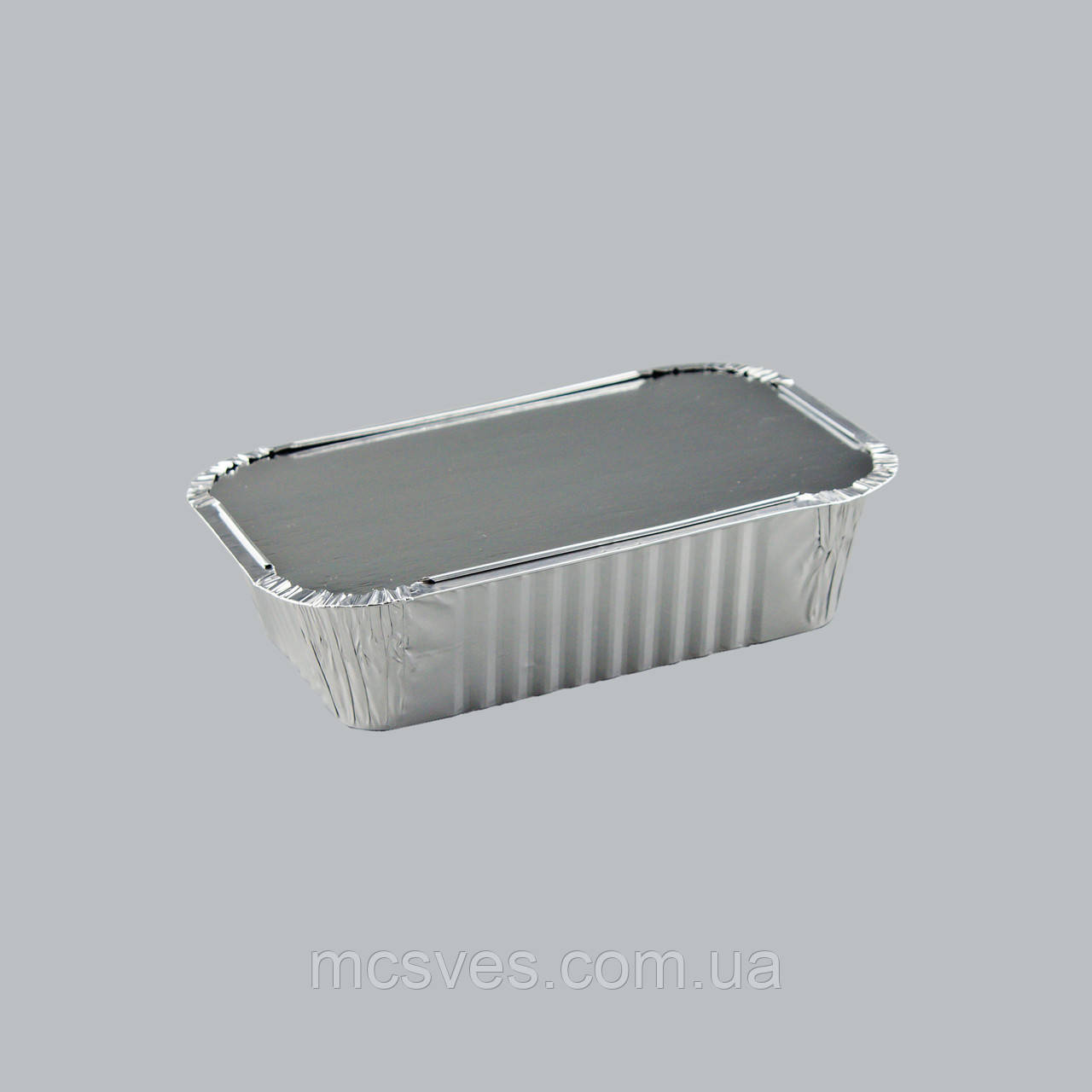 100 шт Контейнер з кришкою з харчової алюмінієвої фольги sp64L (R21L)