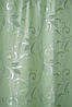 Штора Блекаут "Королівські пелюстки зелень" світлонепроникні штори, фото 2