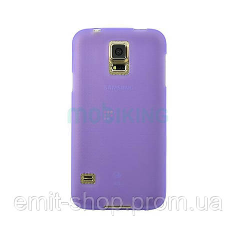 Силіконовий чохол для Samsung Galaxy S4 (GT-I9500) (Violet), фото 2