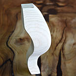 Меблеві ніжки і опори з дерева кабріоль з боковим кріпленням H.200, фото 7