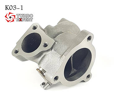 能面飛出 Корпус турбины, горячая улитка КТ К03-1 Audi, Seat, VW, 1.8T