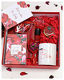 Подарунковий набір Lady in red подарунок, фото 6