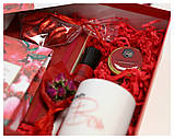 Подарунковий набір Lady in red подарунок, фото 8