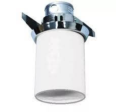 Світильник точковий Feron DL8291 230V 15W E27 ESB метал скло білий хром кр