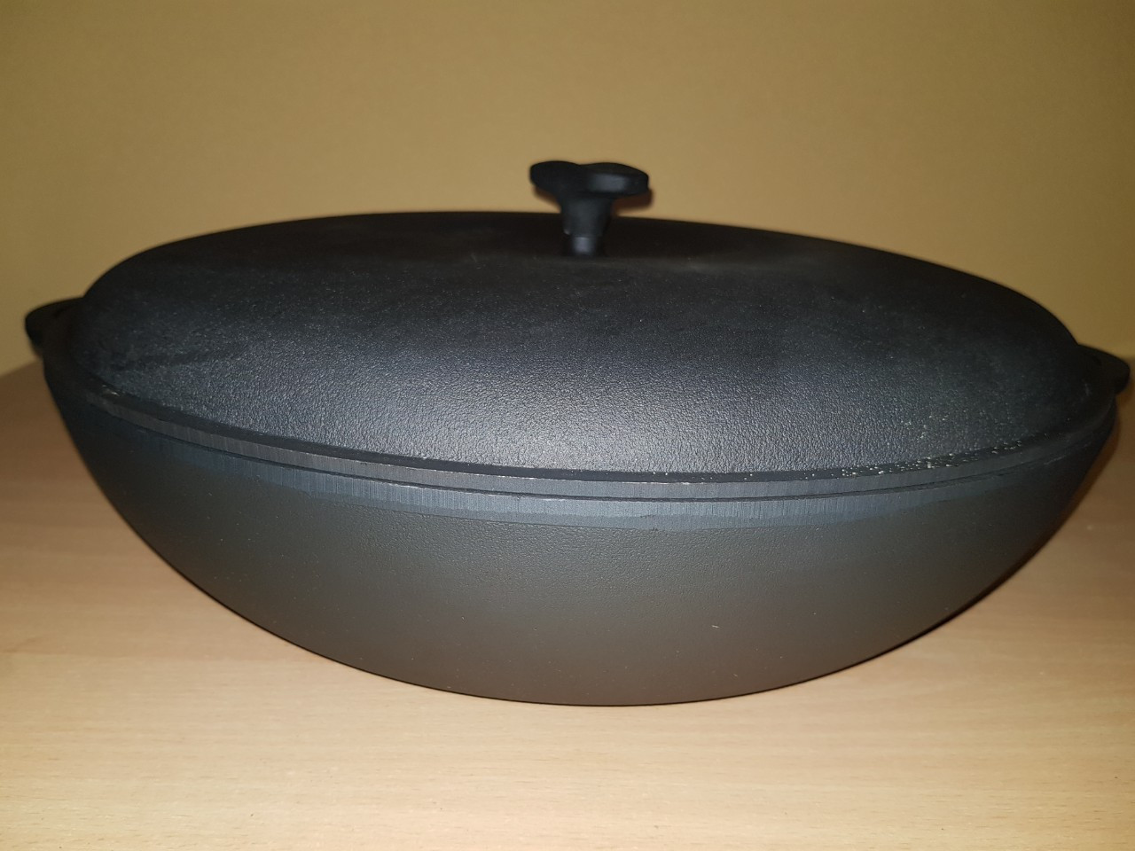 Сковорода жаровня з кришкою (d=400 мм, h = 90 мм)