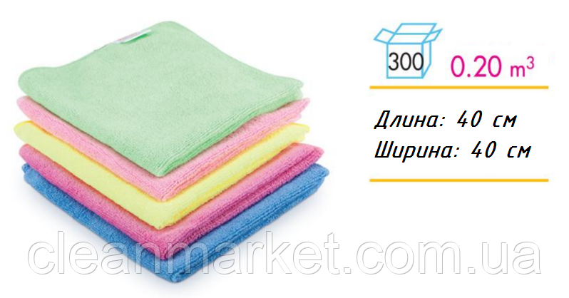 Серветка універсальна з мікрофібри 40х40 см MB 140