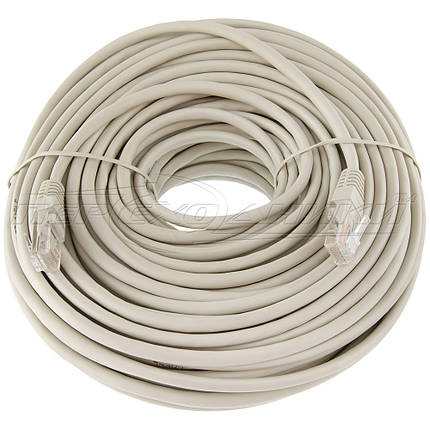 Патч-корд литий CAT5e UTP, RJ45, біметал, 25 м, фото 1