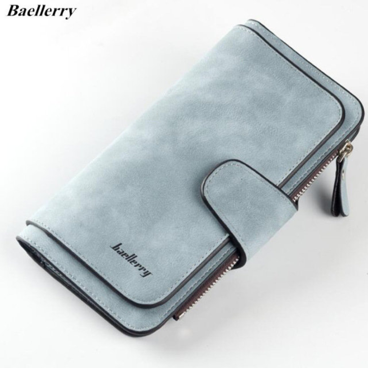 Жіночий гаманець Baellerry N2345 blue , портмоне колір Jeance джинс, синій. Оригінал