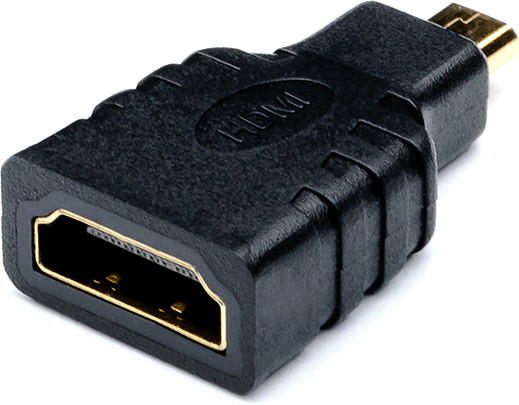 Перехідник HDMI F/MICRO HDMI; HDMI мама — MICRO HDMI тато