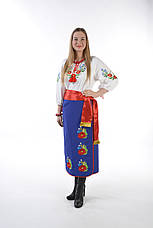 Украинский женский костюм (вышиванка+плахта+ пояс), фото 3