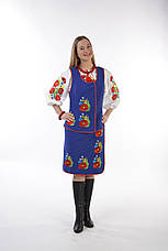 Національний костюм вишитий плахта, корсетка, вишиванка, фото 2