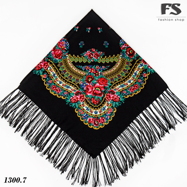 украинский шерстяной платок