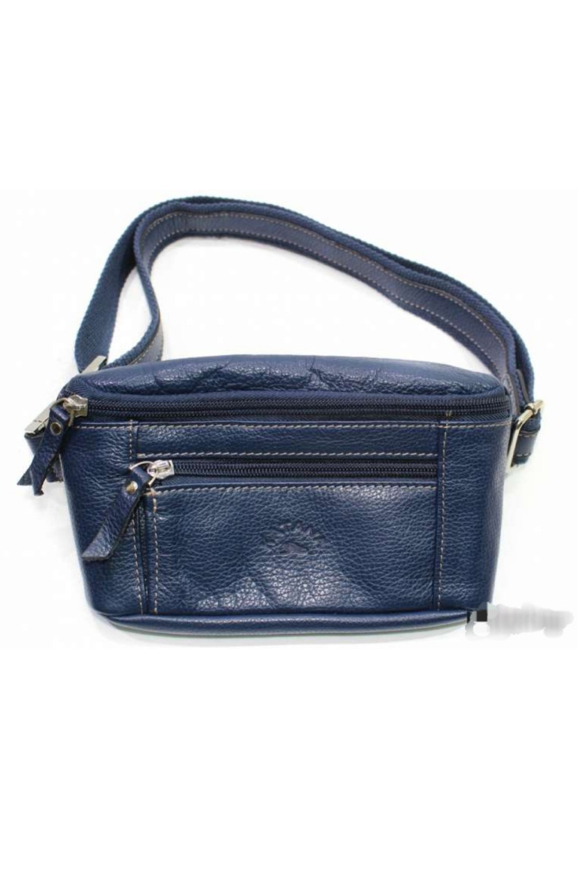 Сумка бананка з натуральної шкіри поясна сумка молодіжна Катана якісна, фото 1