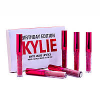 Набор жидких матовых помад KYLIE Birthday Edition Matte Liquid Lipstick 6 в 1