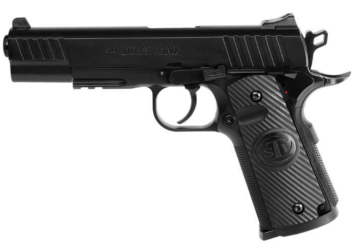 Пістолет пневматичний ASG STI Duty One Blowback. Корпус - метал, 4,5 мм, 112-122 м/с.