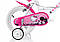 Велосипед для дівчаток Hello Kitty 16", фото 5