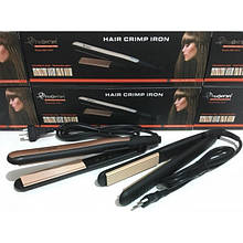 Гофре для волосся Gemei GM 2955W керамічні щипці прилад для укладання волосся