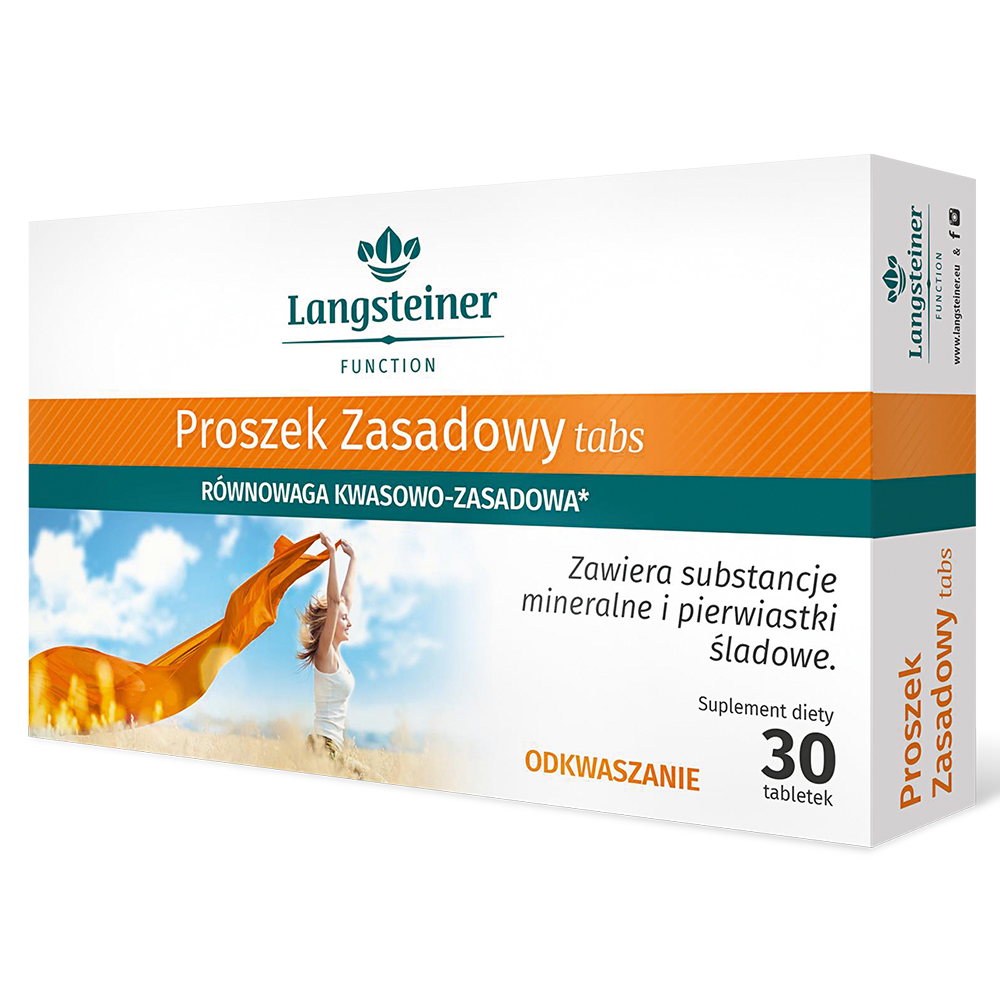 ДД для регулювання рівня pH Langsteiner Proszek Zasadowy 30 таблеток (2943014)