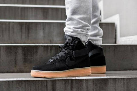Nike air force 1 high '07 lv8 suede grey sales