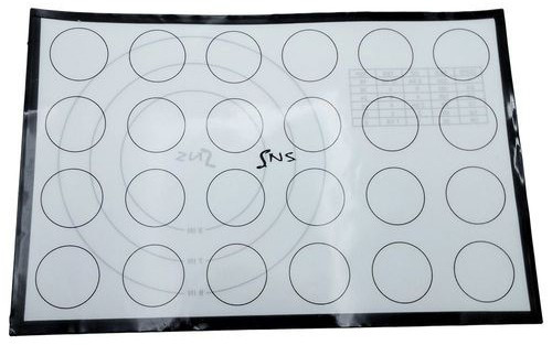 Килимок силіконовий для випічки Макаронс 42х28 см, фото 1