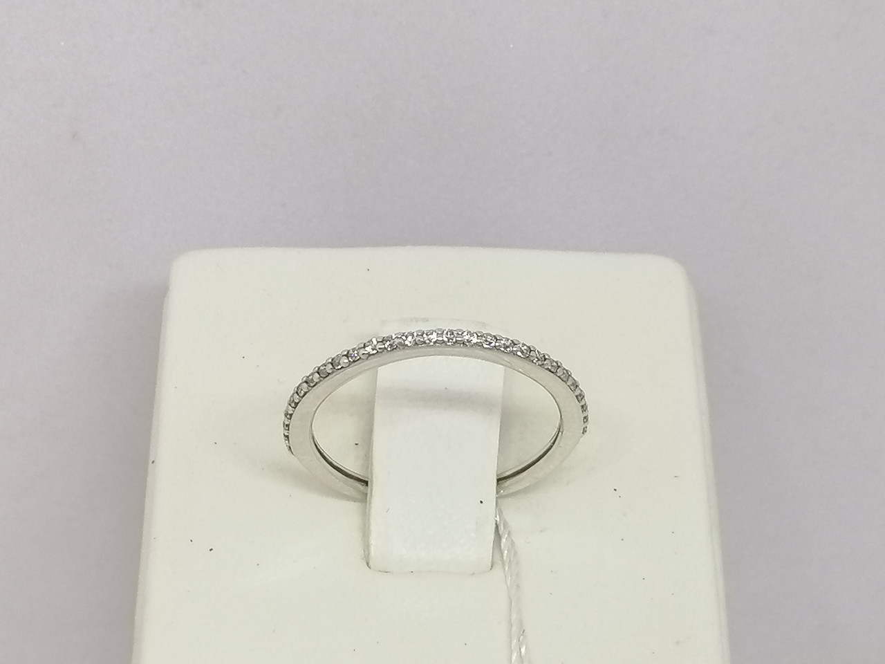 Золоте кільце з фіанітом. КВ713БИ 16, фото 1